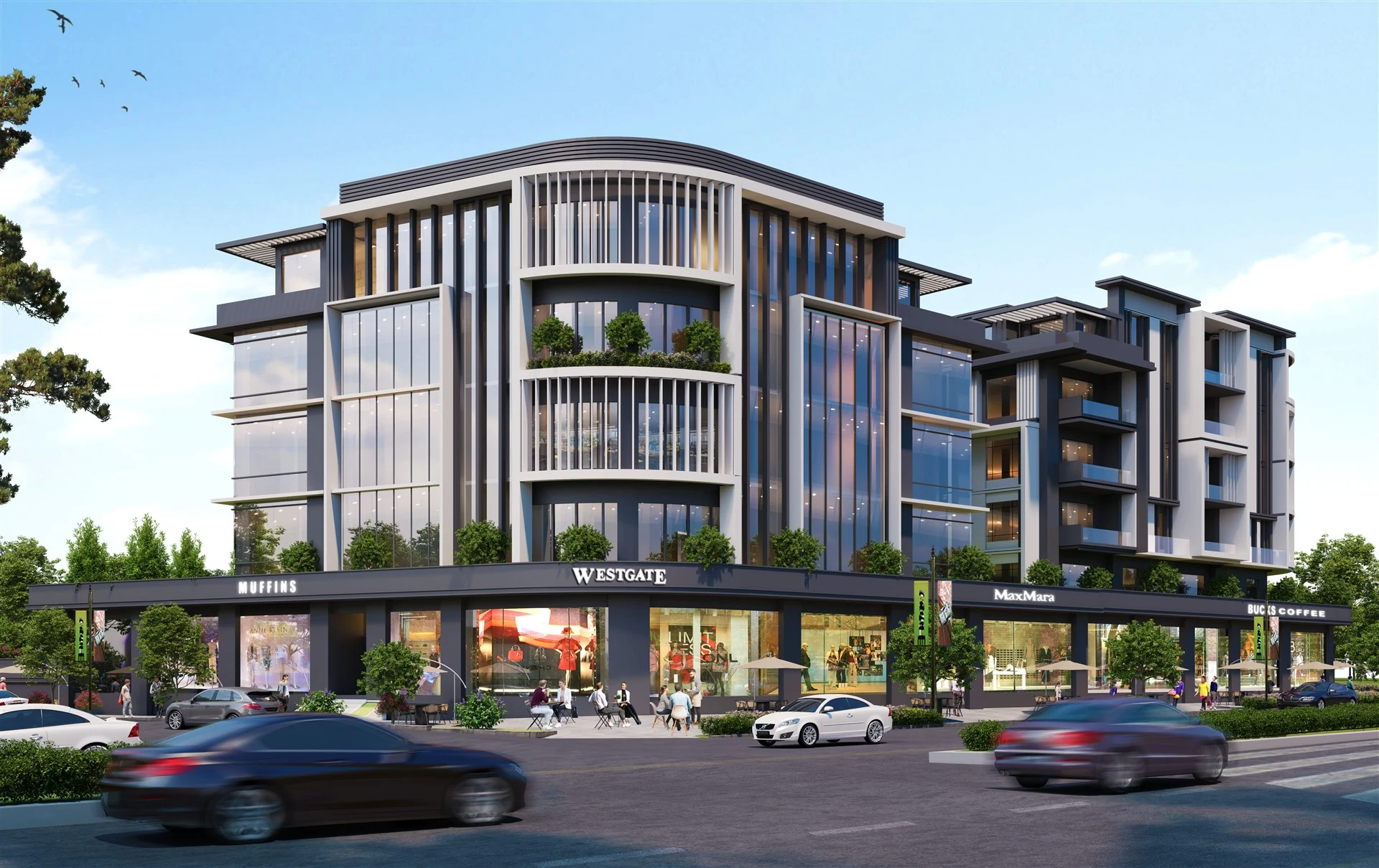 مهندس يراجع المخططات في موقع البناء