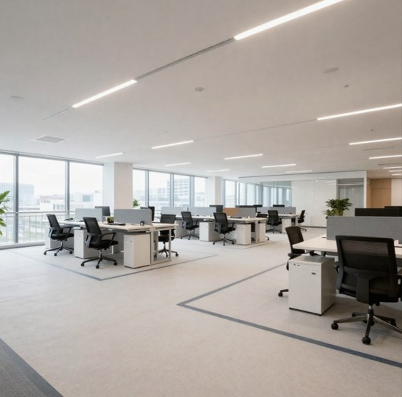 Spacious Workspaces