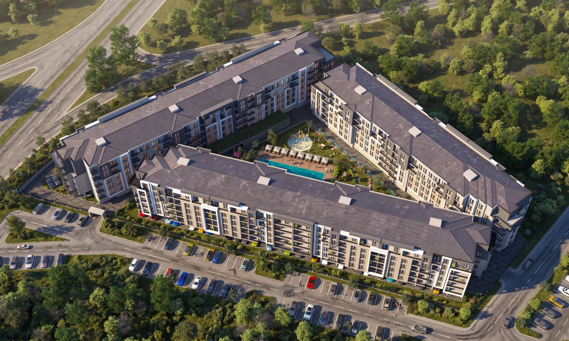 Dura Signature proje alanı ve Kartepe görünümü